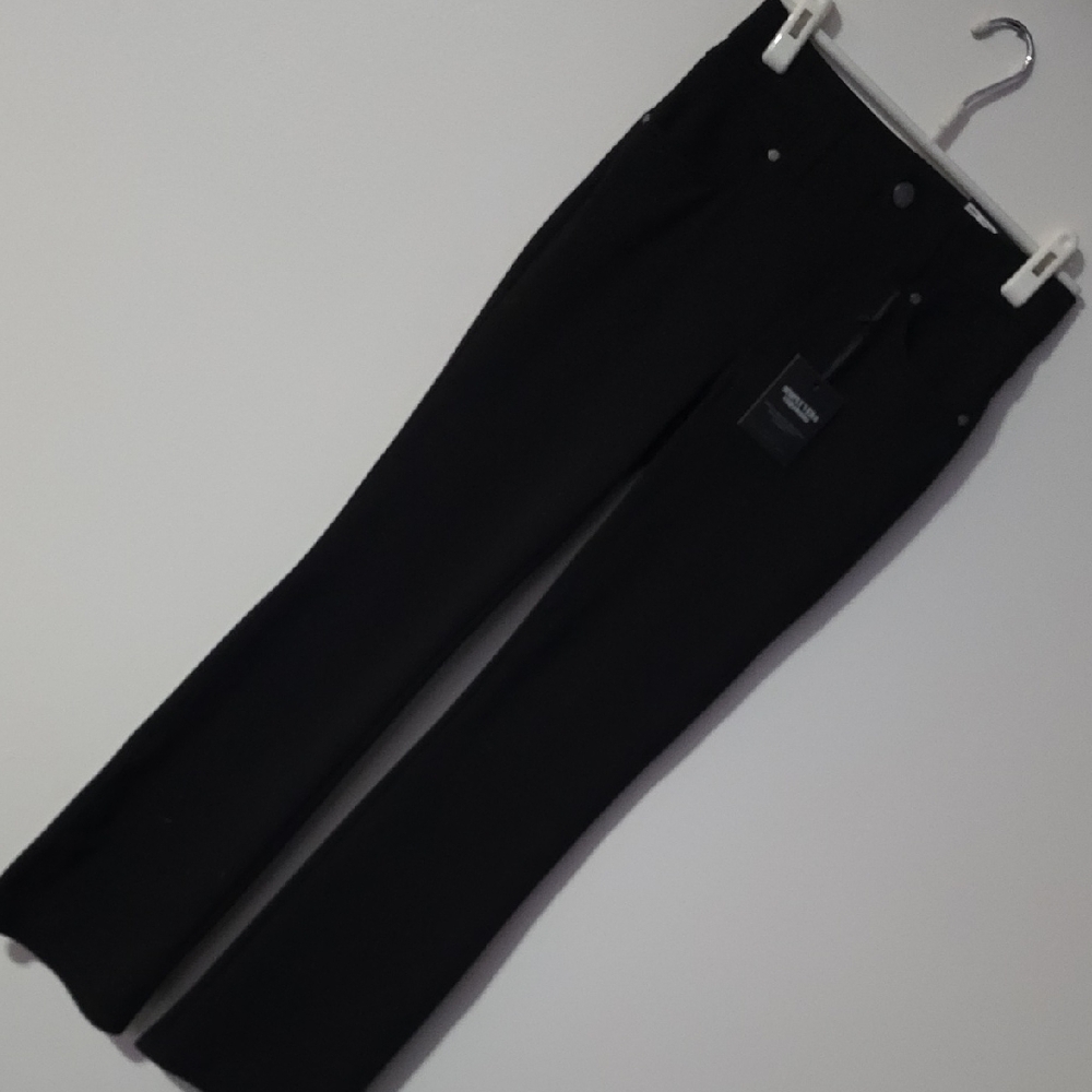 NWT Simply Vera Vera Wang Black Bootcut High Rise Pants - X